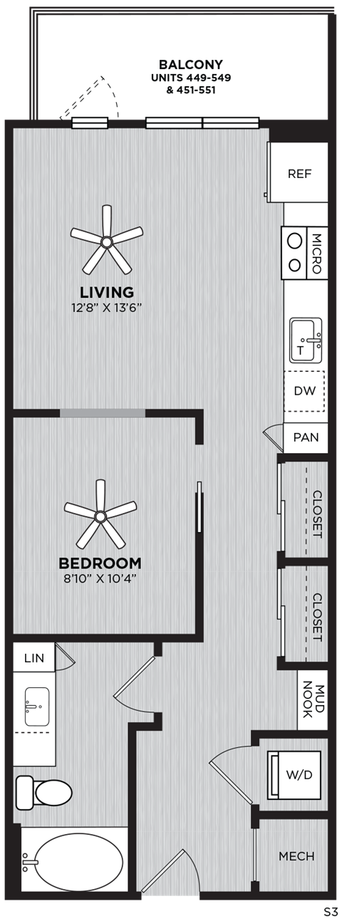 floor plan photo of the island residences at carlson center apartments in minnetonka